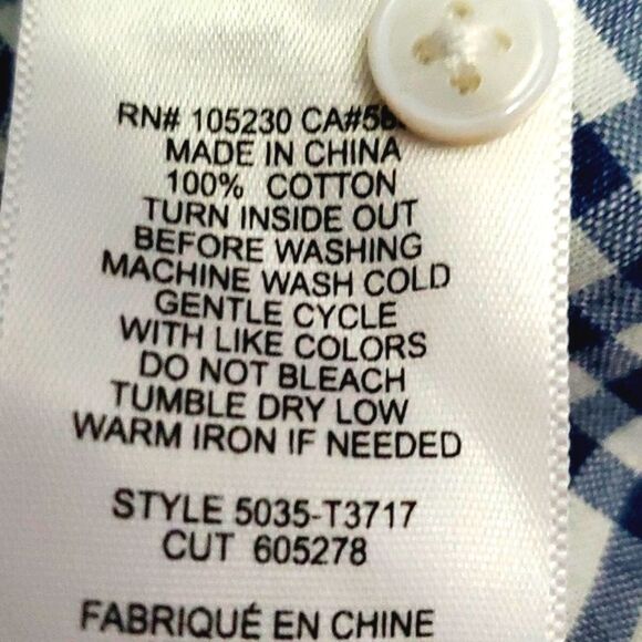 Soft Joie Revolvr Cydnee Blue Plaid Button Down Shirt Rodeo Festival - Picture 13 of 13